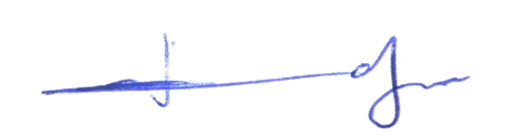 Signature of Prestige T. Makanga